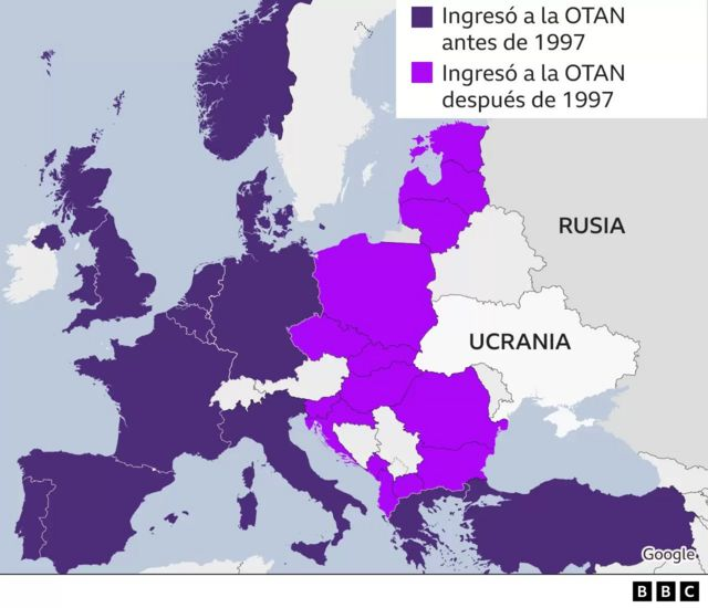 mapa OTAN abans 97 post 97